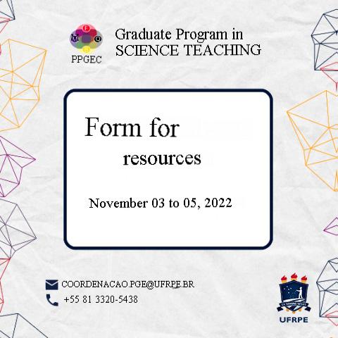 Resource Form