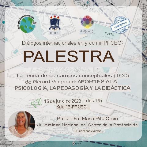 CONFERENCIA: La Teoría de los Campos Conceptuales (TCC) de Gérard Vergnaud: APORTES A LA PSICOLOGÍA, LA PEDAGOGÍA Y LA DOCENCIA