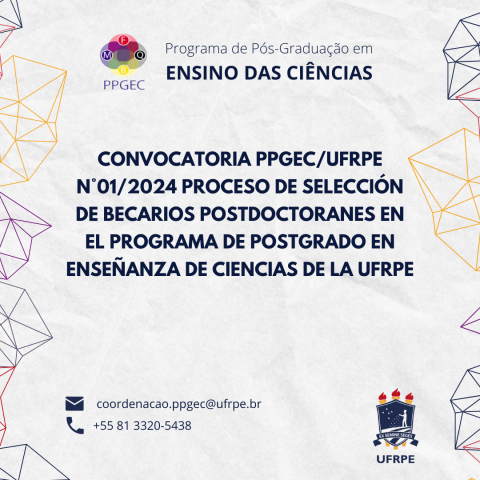 EDITAL PPGEC/UFRPE Nº01/2024