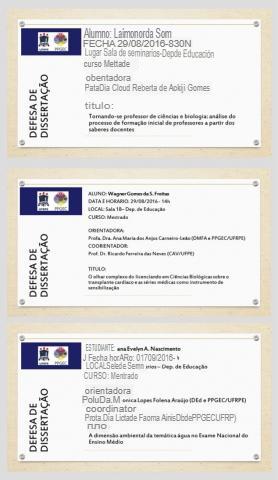 Próximas defesas no PPGEC: agosto/setembro de 2016 es