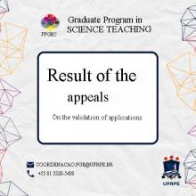 Result of appeals against registration approval