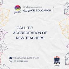 CALL FOR ACCREDITATION OF NEW TEACHERS