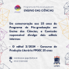 O edital 2/2024 - Concurso de Produção Literária PPGEC 25 anos