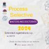 Amplian inscripción para el proceso de selección 2024 - (Maestría y Doctorado)