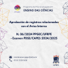 Aprobación de solicitudes de Convocatoria Interna nº 06/2024 PPGEC/UFRPE - PDSE/CAPES 2024/2025